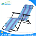 Lounge beach leisure chair with footrest, folded cheap folding beach lounge chair